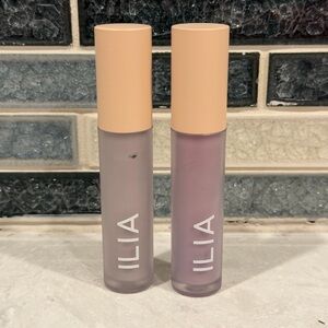 ILIA Liquid Eyeshadow Set - Discontinued Dove and Aster Shades